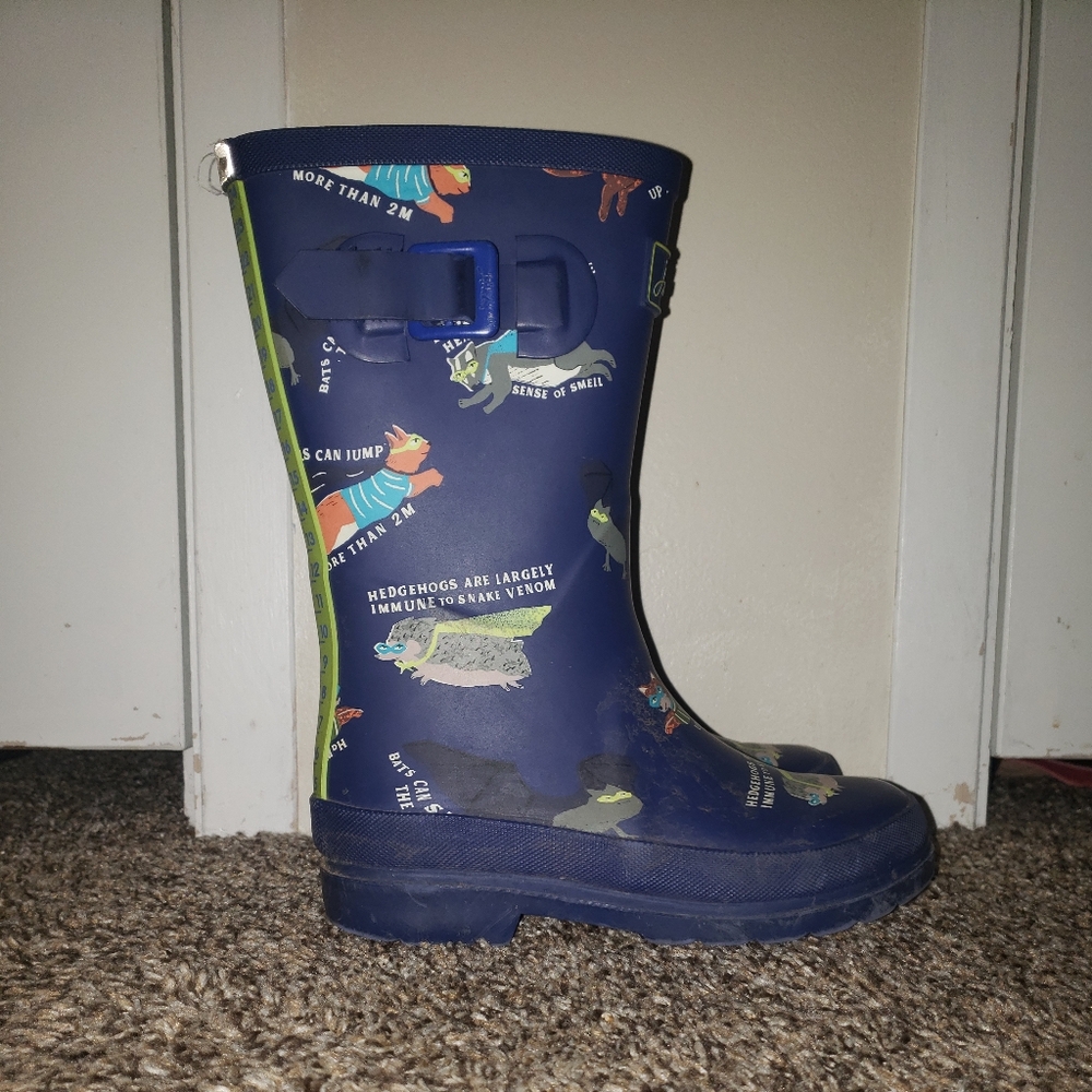 Joules animal super heroes boots